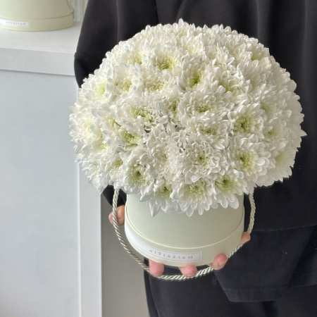 КОРОБКА С ХРИЗАНТЕМАМИ