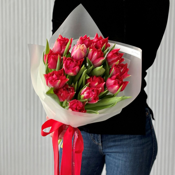 15 ПИОНОВИДНЫХ ТЮЛЬПАНОВ