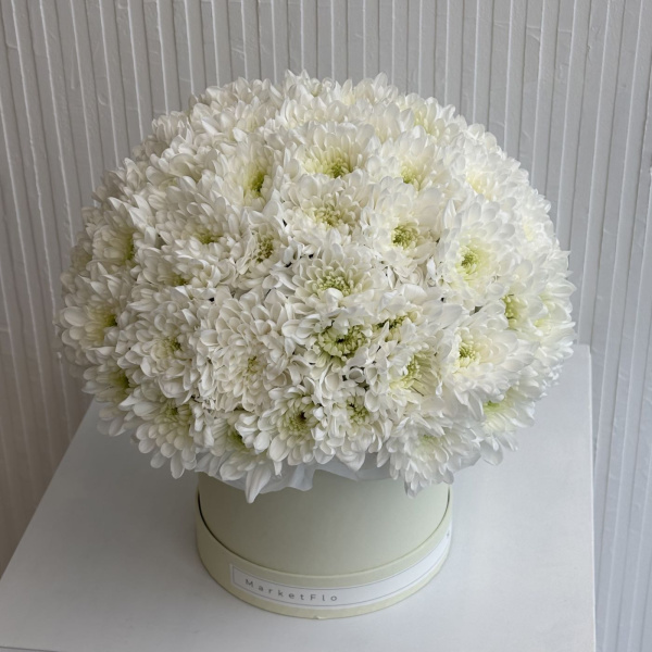 КОРОБКА С ХРИЗАНТЕМАМИ