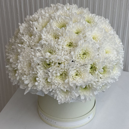 КОРОБКА С ХРИЗАНТЕМАМИ