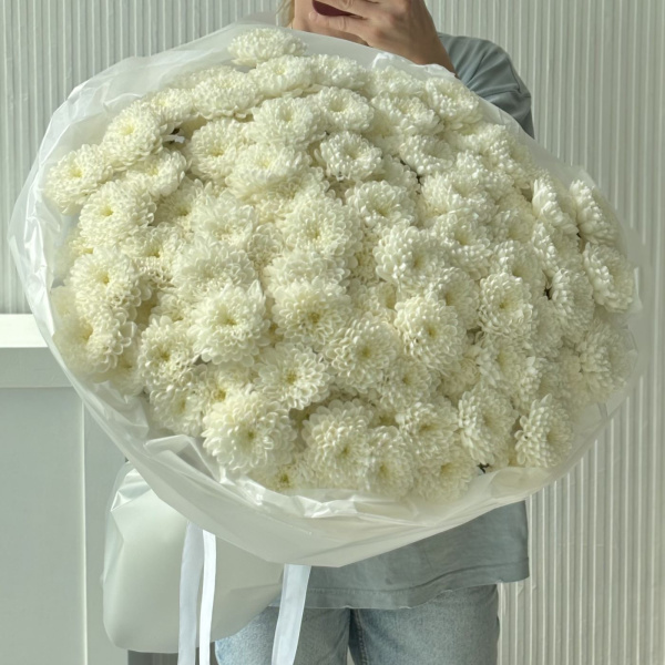 БУКЕТ ИЗ ХРИЗАНТЕМ