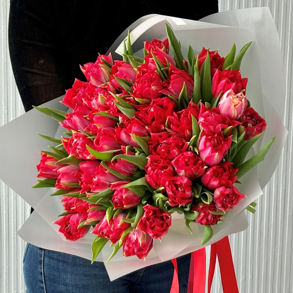 БУКЕТ ИЗ 51 ТЮЛЬПАНА