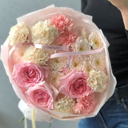 БУКЕТ "СЛИВОЧНЫЙ ПЛОМБИР"