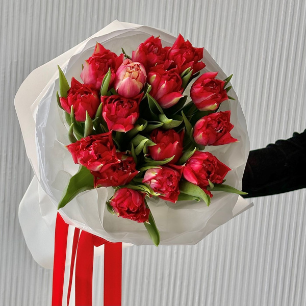 15 ПИОНОВИДНЫХ ТЮЛЬПАНОВ