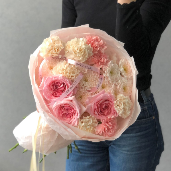 БУКЕТ "СЛИВОЧНЫЙ ПЛОМБИР" БУКЕТ "СЛИВОЧНЫЙ ПЛОМБИР"